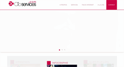 Desktop Screenshot of clic-services.com
